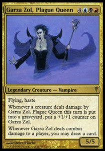 Garza Zol, Plague Queen⁣ - Coldsnap⁣ (Rare)⁣ [129]