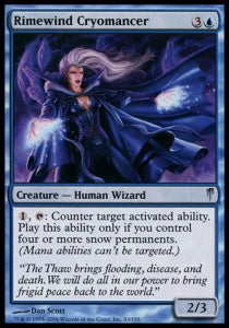Rimewind Cryomancer⁣ - Coldsnap⁣ (Uncommon)⁣ [43]
