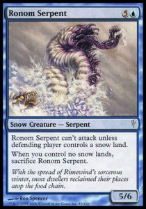 Ronom Serpent⁣ - Coldsnap⁣ (Common)⁣ [45]