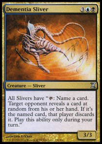 Dementia Sliver⁣ - Time Spiral⁣ (Uncommon)⁣ [236]