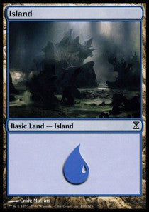 Island (V.3)⁣ - Time Spiral⁣ (Land)⁣ [288]