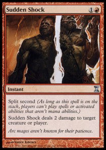 Sudden Shock⁣ - Time Spiral⁣ (Uncommon)⁣ [179]