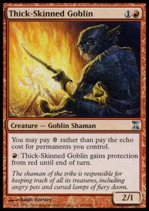 Thick-Skinned Goblin⁣ - Time Spiral⁣ (Uncommon)⁣ [182]
