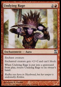 Undying Rage⁣ - Time Spiral⁣ (Uncommon)⁣ [184]