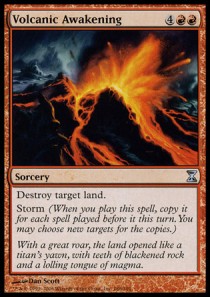 Volcanic Awakening⁣ - Time Spiral⁣ (Uncommon)⁣ [186]