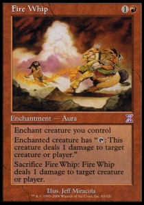 Fire Whip⁣ - Time Spiral⁣ (Time Shifted)