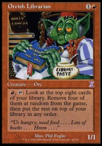 Orcish Librarian⁣ - Time Spiral⁣ (Time Shifted)