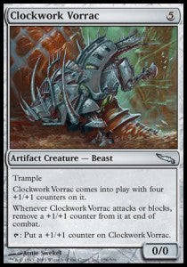 Clockwork Vorrac⁣ - Mirrodin⁣ (Uncommon)⁣ [156]