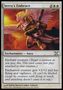 Serra's Embrace⁣ - Tenth Edition⁣ (Uncommon)⁣ [40]