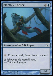 Merfolk Looter⁣ - Tenth Edition⁣ (Common)⁣ [92]