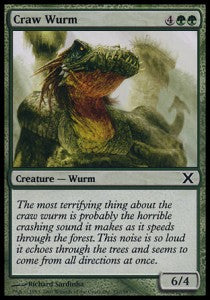 Craw Wurm⁣ - Tenth Edition⁣ (Common)⁣ [257]