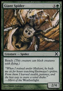 Giant Spider⁣ - Tenth Edition⁣ (Common)⁣ [267]