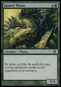 Spined Wurm⁣ - Tenth Edition⁣ (Common)⁣ [298]