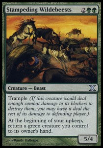 Stampeding Wildebeests⁣ - Tenth Edition⁣ (Uncommon)⁣ [300]