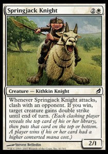 Springjack Knight⁣ - Lorwyn⁣ (Common)⁣ [41]