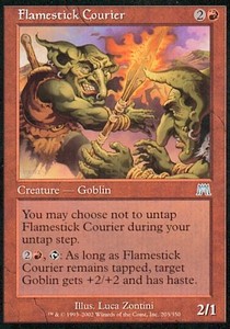Flamestick Courier⁣ - Onslaught⁣ (Uncommon)⁣ [203]