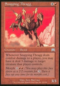 Snapping Thragg⁣ - Onslaught⁣ (Uncommon)⁣ [233]