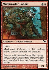 Mudbrawler Cohort - Shadowmoor (Common) [SHM-100]