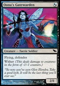 Oona's Gatewarden⁣ - Shadowmoor⁣ (Common)⁣ [173]