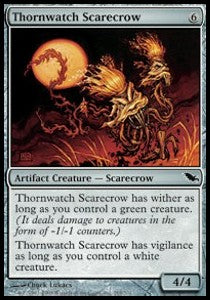 Thornwatch Scarecrow⁣ - Shadowmoor⁣ (Common)⁣ [265]