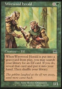 Wirewood Herald⁣ - Onslaught⁣ (Common)⁣ [302]