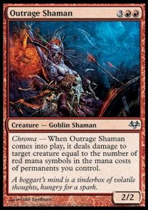 Outrage Shaman⁣ - Eventide⁣ (Uncommon)⁣ [59]