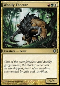 Woolly Thoctar⁣ - Shards of Alara⁣ (Uncommon)⁣ [209]