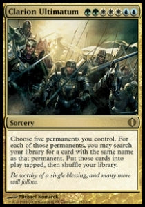 Clarion Ultimatum⁣ - Shards of Alara⁣ (Rare)⁣ [163]