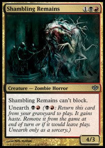 Shambling Remains⁣ - Conflux⁣ (Uncommon)⁣ [124]