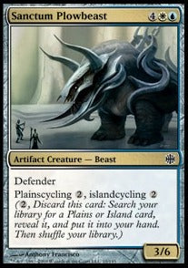 Sanctum Plowbeast⁣ - Alara Reborn⁣ (Common)⁣ [10]