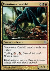 Monstrous Carabid⁣ - Alara Reborn⁣ (Common)⁣ [43]