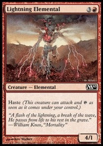 Lightning Elemental⁣ - Magic 2010⁣ (Common)⁣ [147]