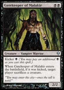 Gatekeeper of Malakir⁣ - Zendikar⁣ (Uncommon)⁣ [89]