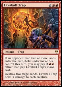 Lavaball Trap⁣ - Zendikar⁣ (Rare)⁣ [135]
