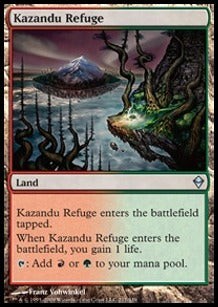 Kazandu Refuge⁣ - Zendikar⁣ (Uncommon)⁣ [217]