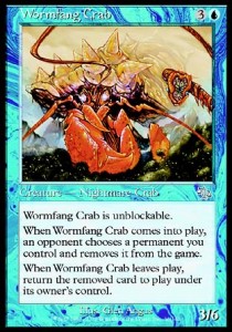 Wormfang Crab - Judgment (Uncommon) [JUD-56]