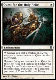 Quest for the Holy Relic⁣ - Zendikar⁣ (Uncommon)⁣ [33]