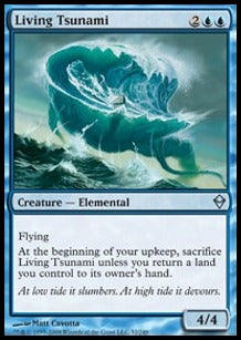 Living Tsunami⁣ - Zendikar⁣ (Uncommon)⁣ [52]