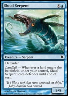 Shoal Serpent⁣ - Zendikar⁣ (Common)⁣ [65]