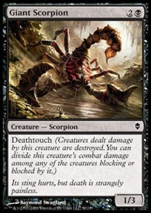 Giant Scorpion⁣ - Zendikar⁣ (Common)⁣ [90]