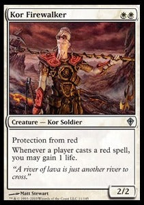 Kor Firewalker⁣ - Worldwake⁣ (Uncommon)⁣ [11]