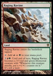 Raging Ravine⁣ - Worldwake⁣ (Rare)⁣ [141]