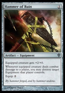 Hammer of Ruin⁣ - Worldwake⁣ (Uncommon)⁣ [124]