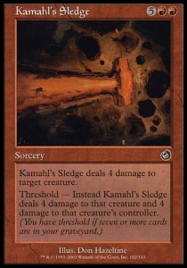 Kamahl's Sledge⁣ - Torment⁣ (Common)⁣ [102]