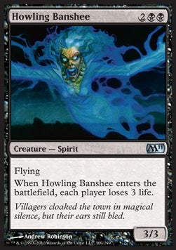 Howling Banshee⁣ - Magic 2011⁣ (Uncommon)⁣ [100]