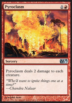 Pyroclasm⁣ - Magic 2011⁣ (Uncommon)⁣ [154]
