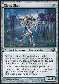 Clone Shell⁣ - Scars of Mirrodin⁣ (Uncommon)⁣ [143]