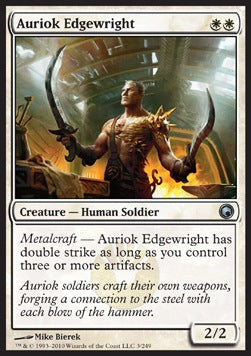 Auriok Edgewright⁣ - Scars of Mirrodin⁣ (Uncommon)⁣ [3]