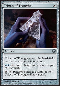 Trigon of Thought⁣ - Scars of Mirrodin⁣ (Uncommon)⁣ [217]