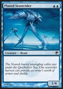 Plated Seastrider⁣ - Scars of Mirrodin⁣ (Common)⁣ [38]